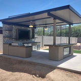 KoKoMo Montego Outdoor Kitchen BBQ Island – Stylish Built-In Grill Island for Patios