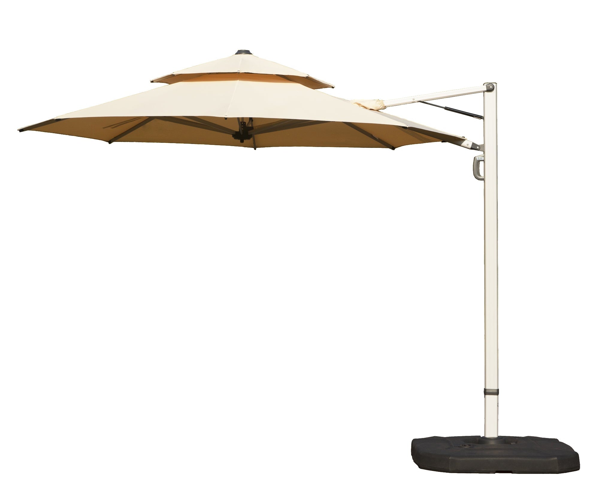 Round Cantilever Umbrella with Center Pole