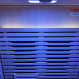 Blisspod | Milano | Full Spectrum Sauna Canadian Hemlock Ultra Low EMF | 6 Far Infrared & Red Glass Heater & Chromotherapy | 2 Person