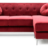 Soft y Micro Suede Sofa Chaise