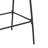 Ladd Outdoor Metal Wicker Barstool Set of 2