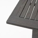 9-Piece Outdoor Dining Set with Extendable Acacia Wood Table and Cushioned Chairs