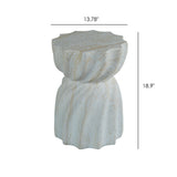 Outdoor End Table - Marble