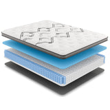 Diamond Soto Cooling Copper Hybrid King Mattress with Euro-Top 12.5 Inch