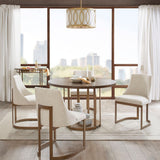 Contemporary Modern Accent Dining Chairs (Set of 2)