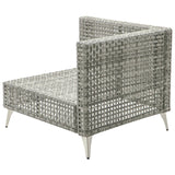 K&K 7-Piece Wicker Patio Furniture Set