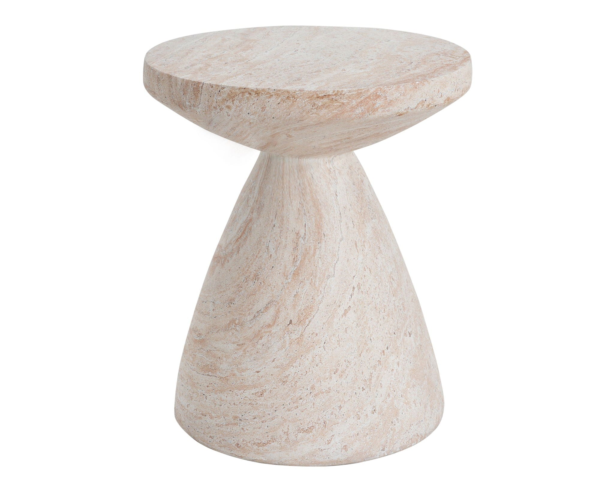 Outdoor / Indoor Lightweight Concrete Side Table