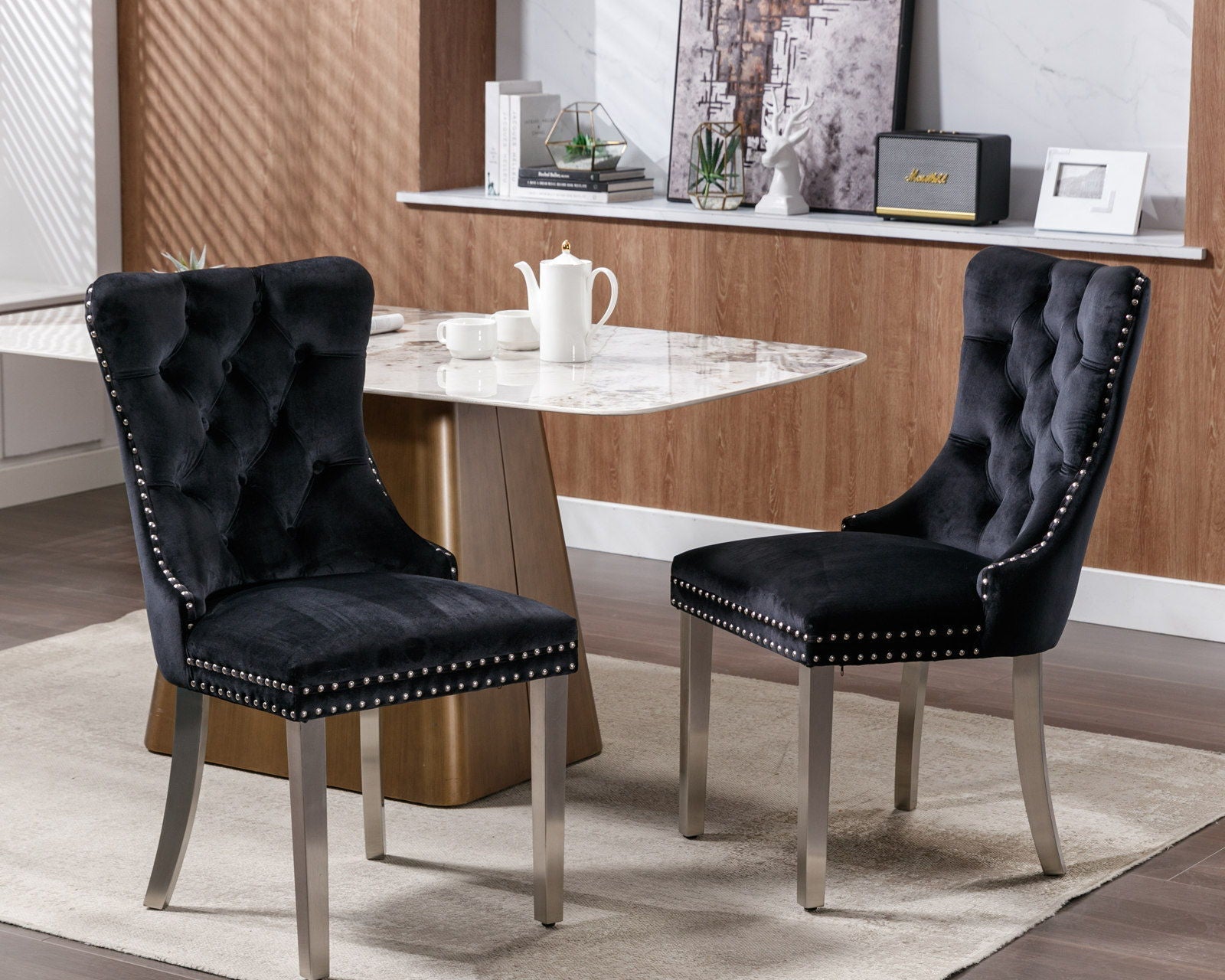 Nikki - Contemporary Upholstered Dining Chair (Set of 2)