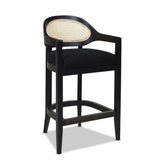 Americana - Mid-Century Modern Cane Back Counter Stool