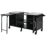 K&K 72.4' Large Grill Table for Big Green Egg