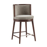 Evalyn Dove - Counter Stool - Griege