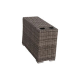 Rattan Sectional Sofa Set with Cushions - Gray, Dark Brown, or Beige