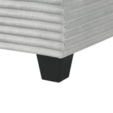 Upholstered U-Shaped Sectional Sofa with Movable Ottoman and Storage Pockets - Multiple Colors