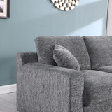 Celine - Fabric Corner Sectional Sofa With Right-Facing Chaise, Cupholders, And Charging Ports