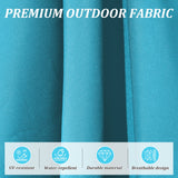 Round Cantilever Umbrella with Center Pole, Lake