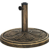 Umbrella Stand, Patio Umbrella Base, Resin Outdoor Umbrella Stand Base