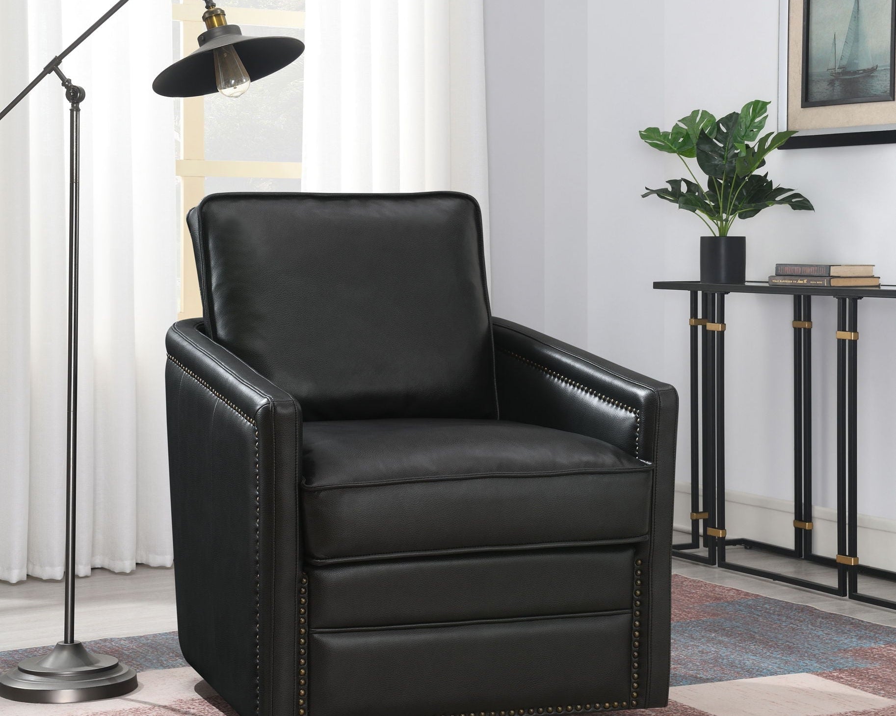Rocha Aire Swivel Chair With Glider