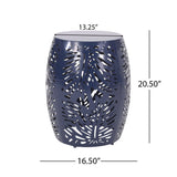 Modern Design Metal End Table, Large