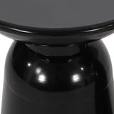 Outdoor Modern Metal End Large Table
