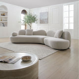 Modern Curved Modular 5 Seater Sofa