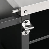 K&K 72.4' Large Grill Table for Big Green Egg