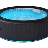 MSPA | AURORA | Urban Series | Inflatable Hot Tub & Spa | Light up the night | Upto 6 Person