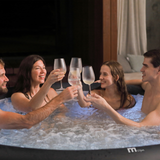 MSPA | AURORA | Urban Series | Inflatable Hot Tub & Spa | Light up the night | Upto 6 Person