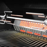 Patio Elegance Gas Grill with Infrared Rear Burner - Built-in Prestige PRO™ 665