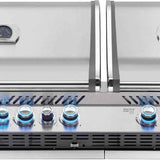 Patio Elegance Gas Grill - Built-in Prestige PRO™ 825 with Infrared Rear Burner