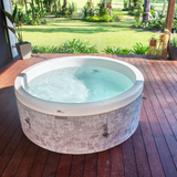 MSPA | COCOON | Verto Series | Textile-inspired Design | Rigid Hot Tub & Spa | Upto 6 Person