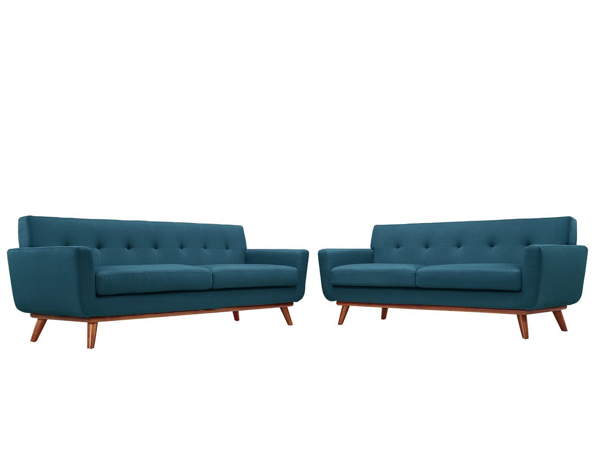 Engage Loveseat and Sofa Set of 2 by Modway
