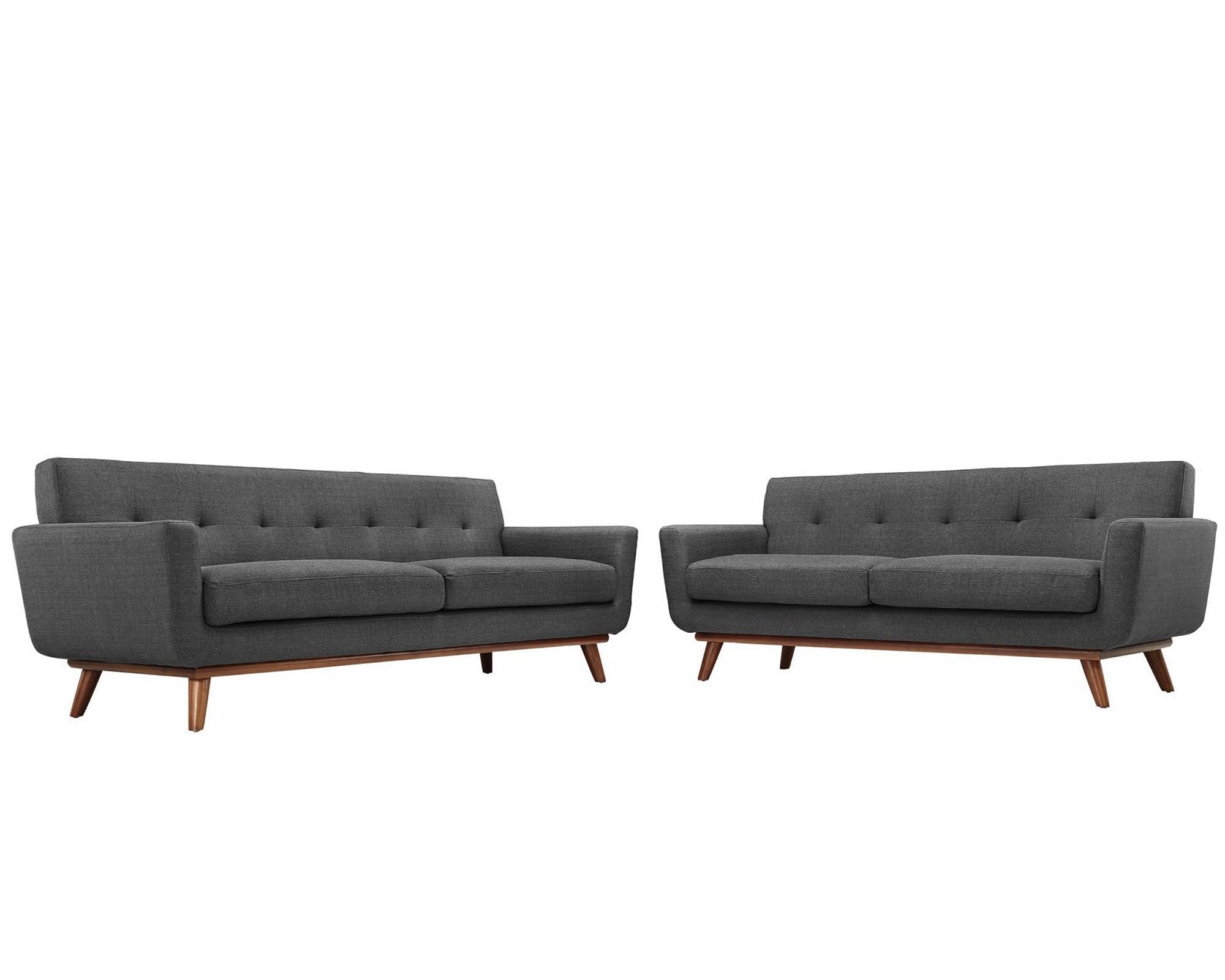 Engage Loveseat and Sofa Set of 2 by Modway