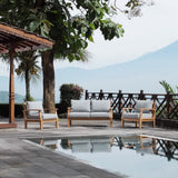 Marina 3 Piece Outdoor Patio Teak Set by Modway