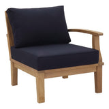 Marina 9 Piece Outdoor Patio Teak Set by Modway