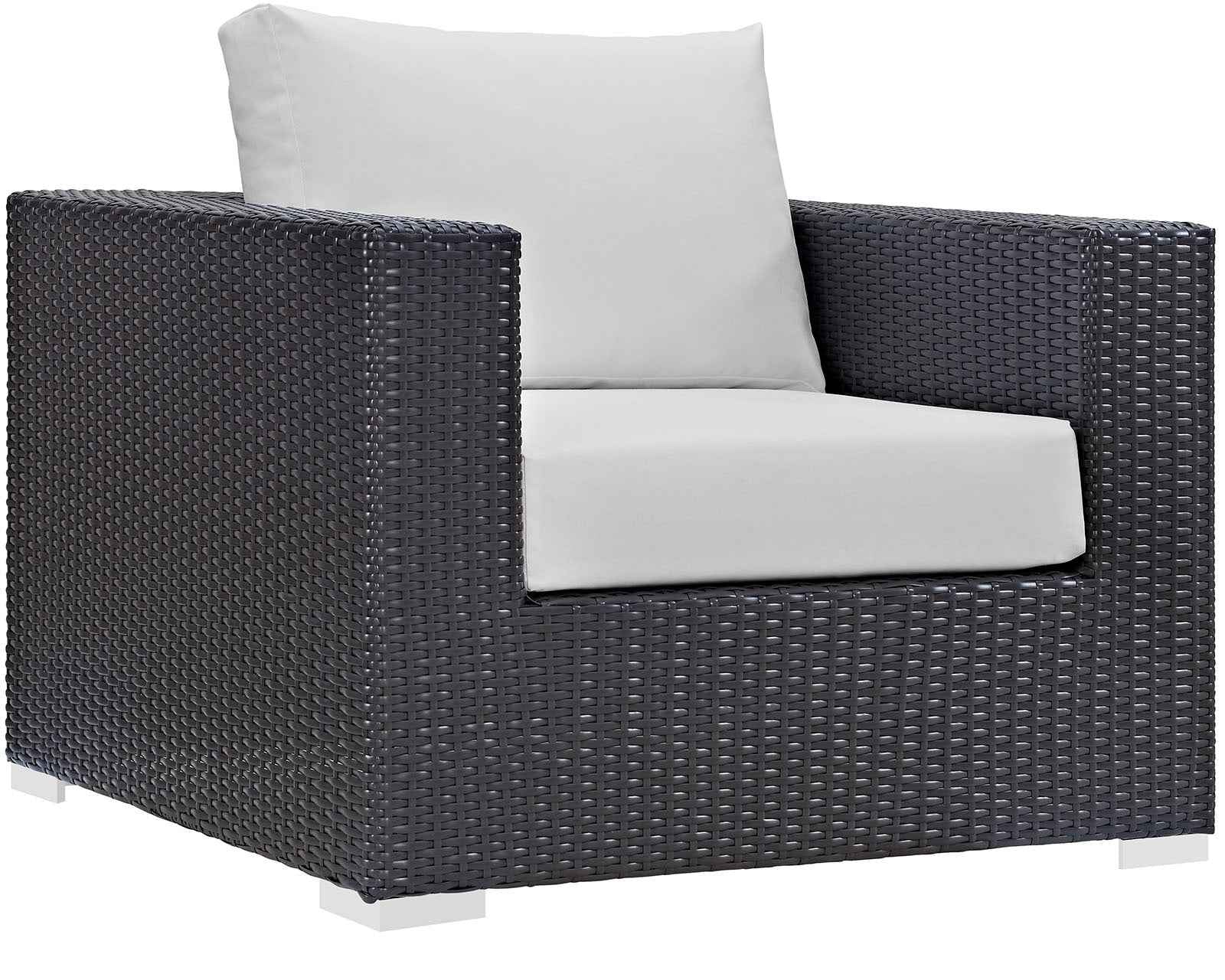 Patio Elegance Outdoor Sectional Set - 10-Piece Convene Lounge Set by Modway
