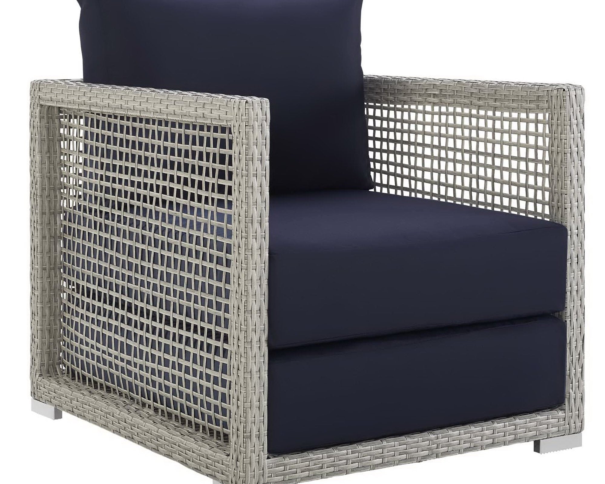 Aura Rattan Outdoor Patio Armchair by Modway
