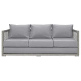 Aura Outdoor Patio Wicker Rattan Sofa