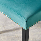 Parcel Performance Velvet Dining Side Chairs Set of 2 by Modway
