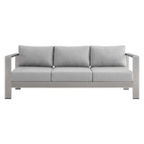 Shore Sunbrella Fabric Aluminum Outdoor Patio Sofa by Modway