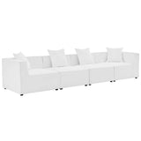Saybrook 4-Piece Outdoor Patio Upholstered Sectional Sofa by Modway