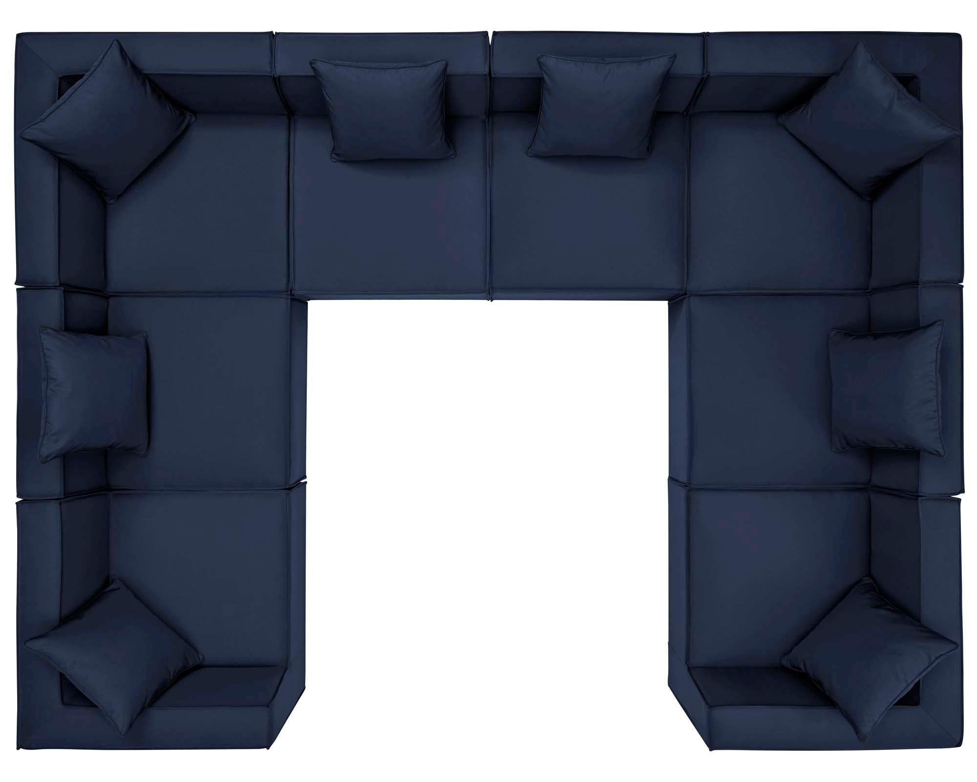 Saybrook 8-Piece Outdoor Patio Upholstered Sectional Sofa by Modway