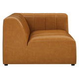 Bartlett 5-Piece Vegan Leather Sectional Sofa