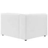 Mingle 5-Piece Vegan Leather Sectional Sofa by Modway
