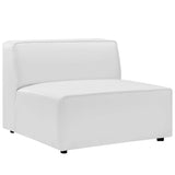 Mingle 7-Piece Vegan Leather Sectional Sofa by Modway