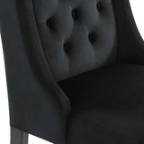 Baronet Performance Velvet Dining Chairs Set of 2 by Modway
