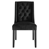 Baronet Performance Velvet Dining Chairs Set of 2 by Modway
