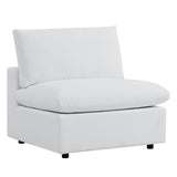 Commix Outdoor Sectional Sofa - 5-Piece Sunbrella® White Collection at Patio Elegance