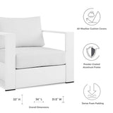 Tahoe Outdoor Patio Aluminum Armchair by Modway