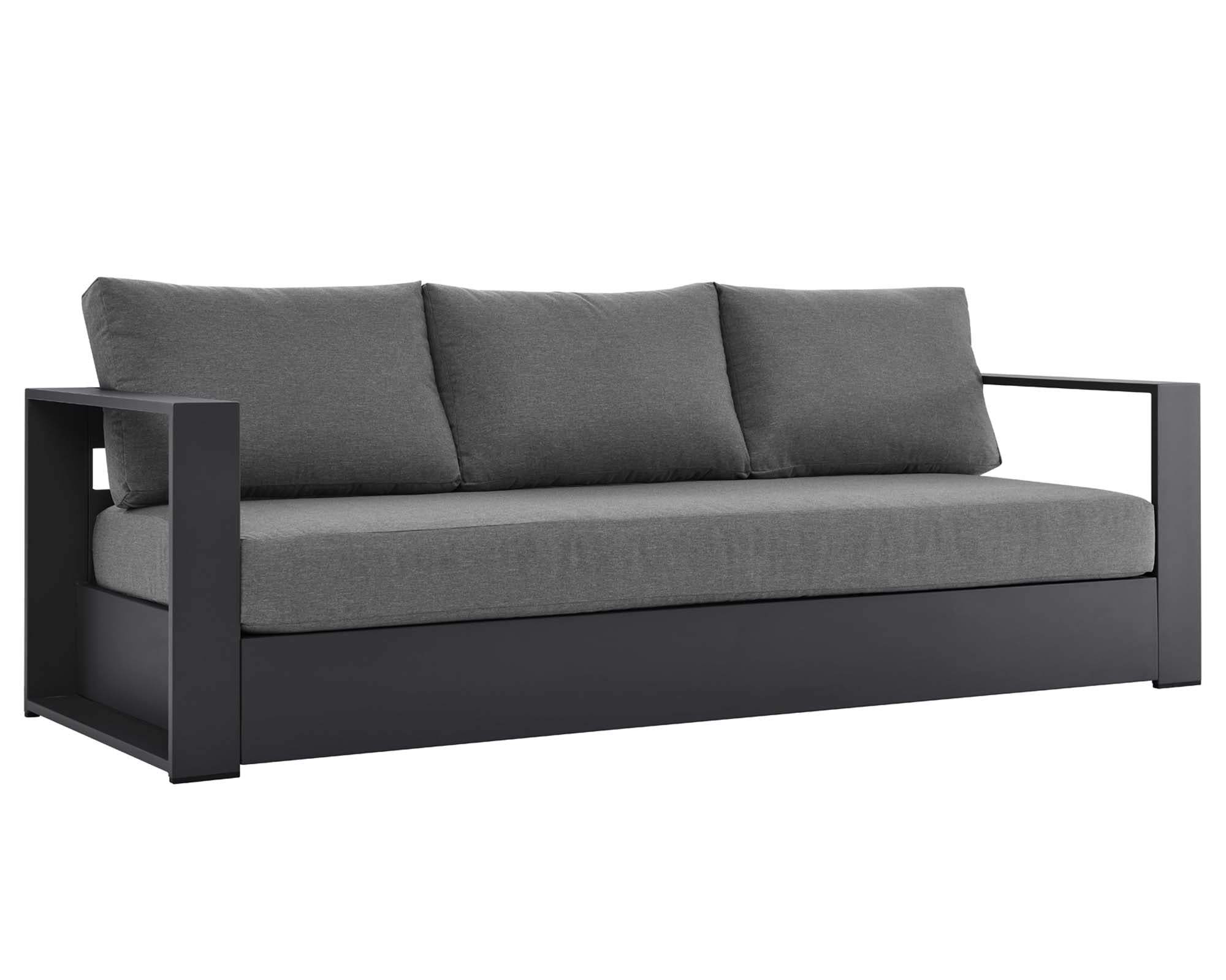 Tahoe Outdoor Patio Powder-Coated Aluminum Sofa by Modway