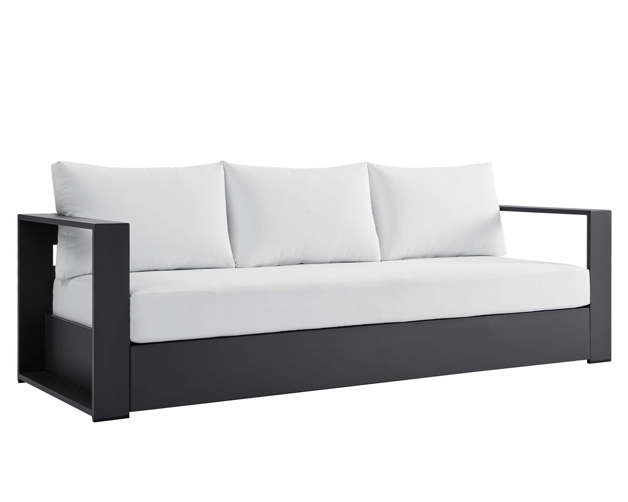 Tahoe Outdoor Patio Powder-Coated Aluminum Sofa by Modway